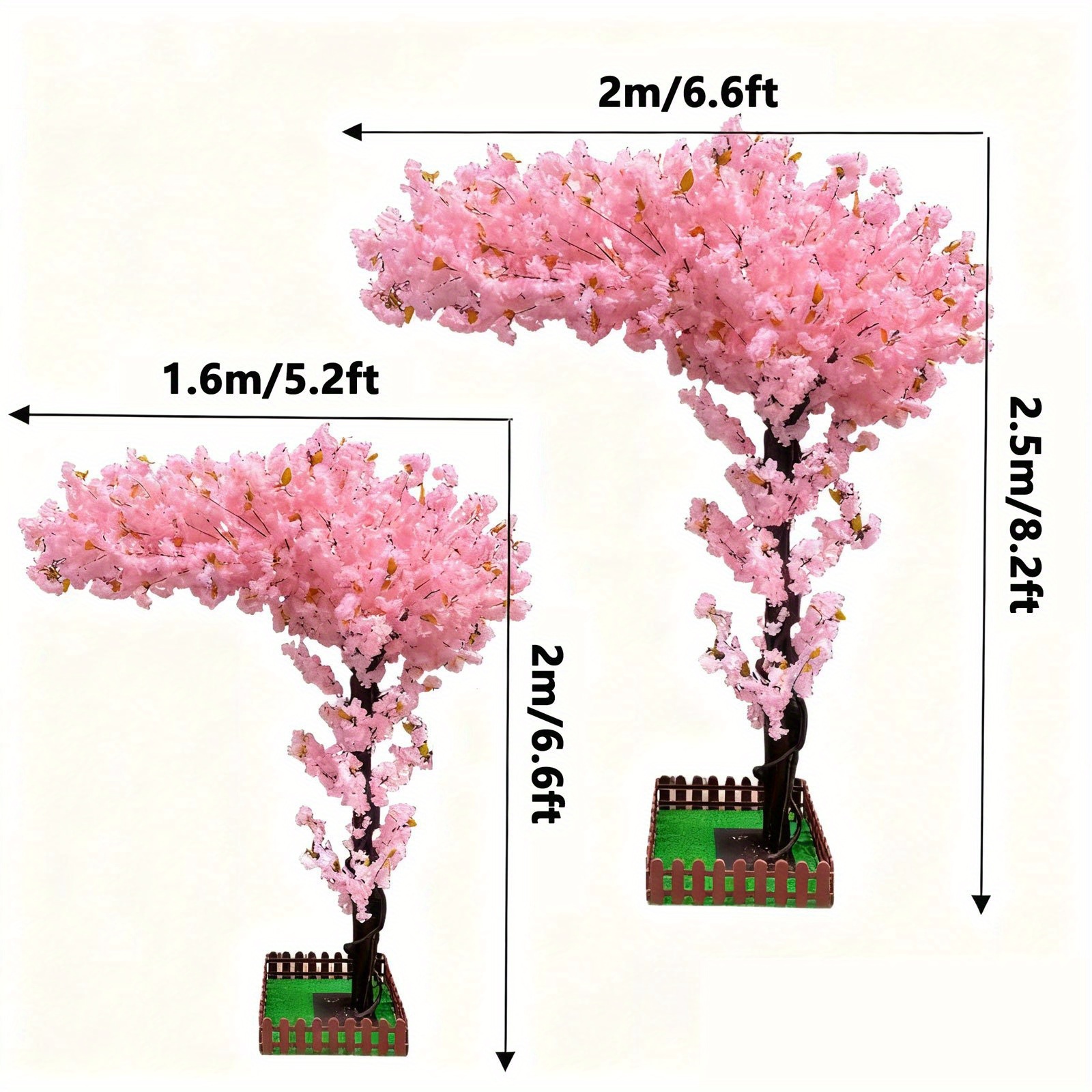 Artificial Cherry Blossom Tree - Home Decor White review and price