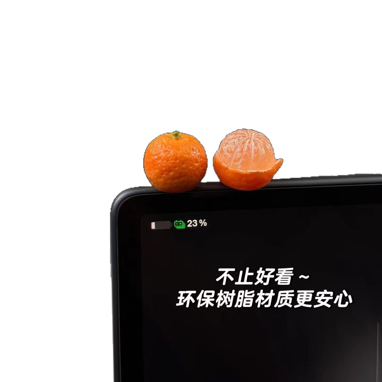 Cute Orange Ornament Kawaii Mi - Home Decor Orange review and price