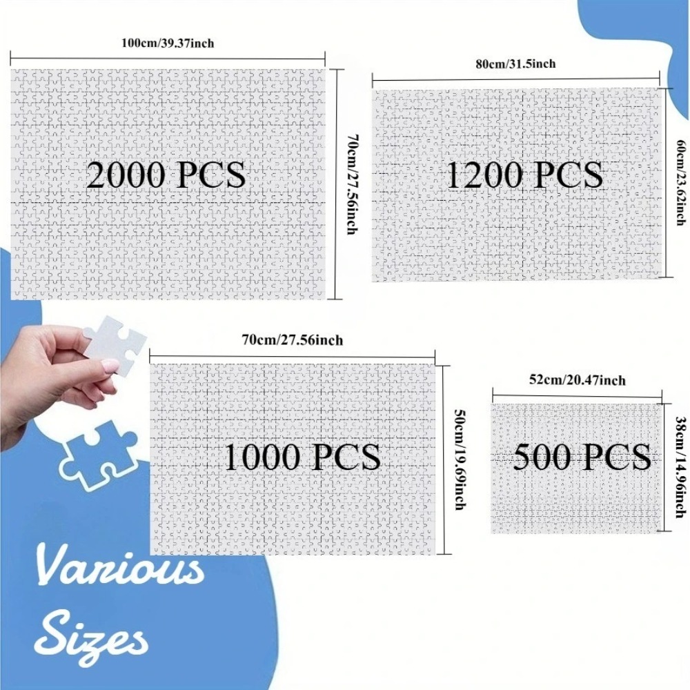 500/1000/1200/2000PCS Puzzles  - Home Decor Dallas review and price