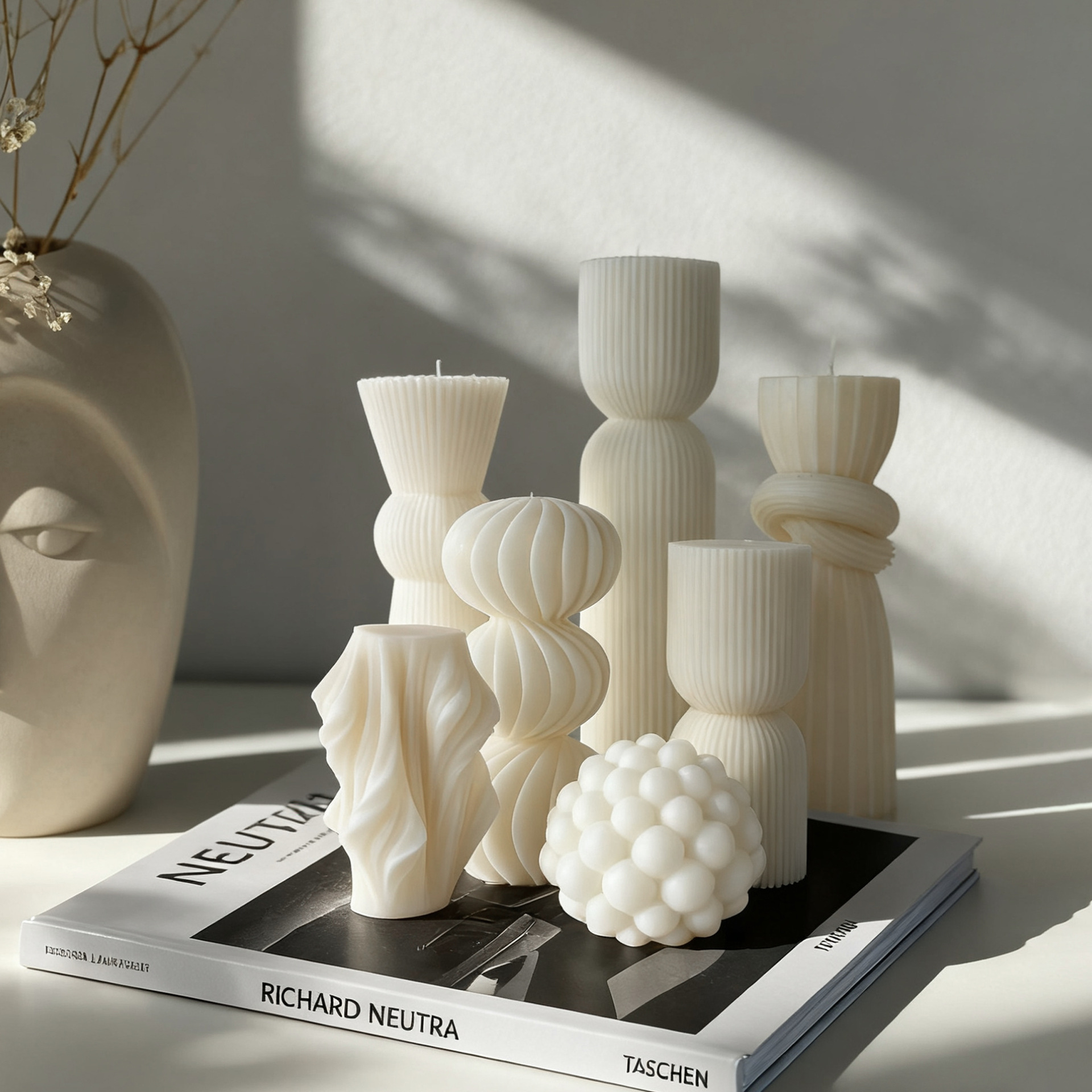 Nordic Minimalist White Scente - Home Decor White review and price