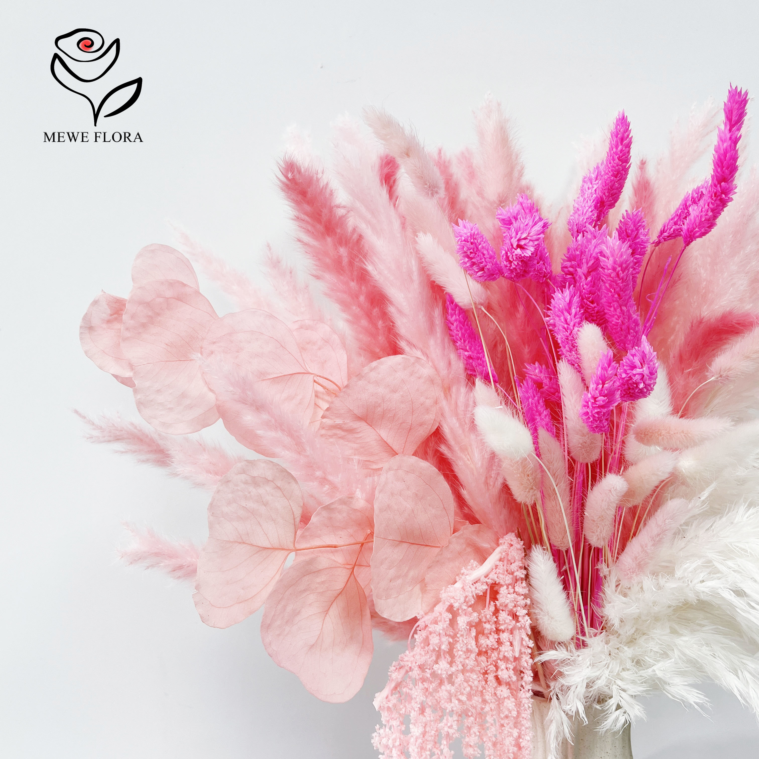Natural Pampas Pink Dried Flow - Dried Flower Bouquet review and price