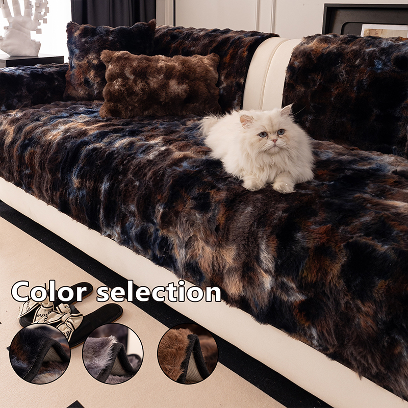 1Pc Luxury Plush Sofa Cover -  - Home Decor Fallout 4 review and price