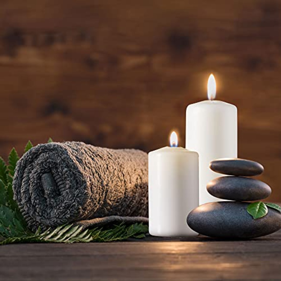 SPAAS White Dripless Pillar Ca - Home Decor White review and price