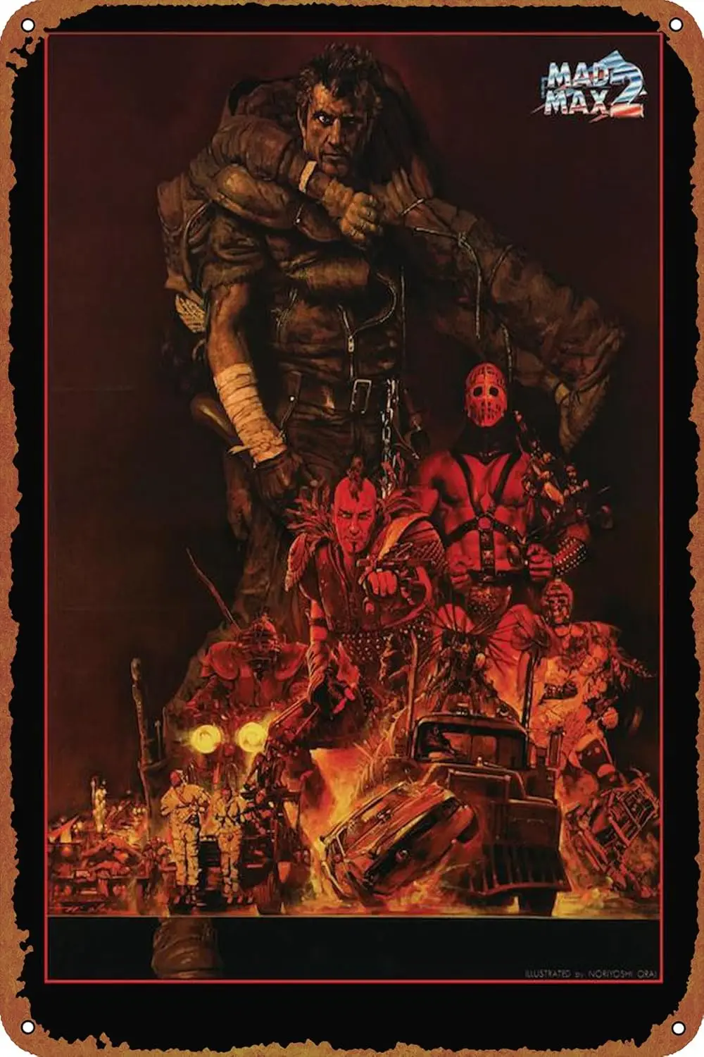 Mad Max 2 Metal aluminum poste - Home Decor Shop review and price