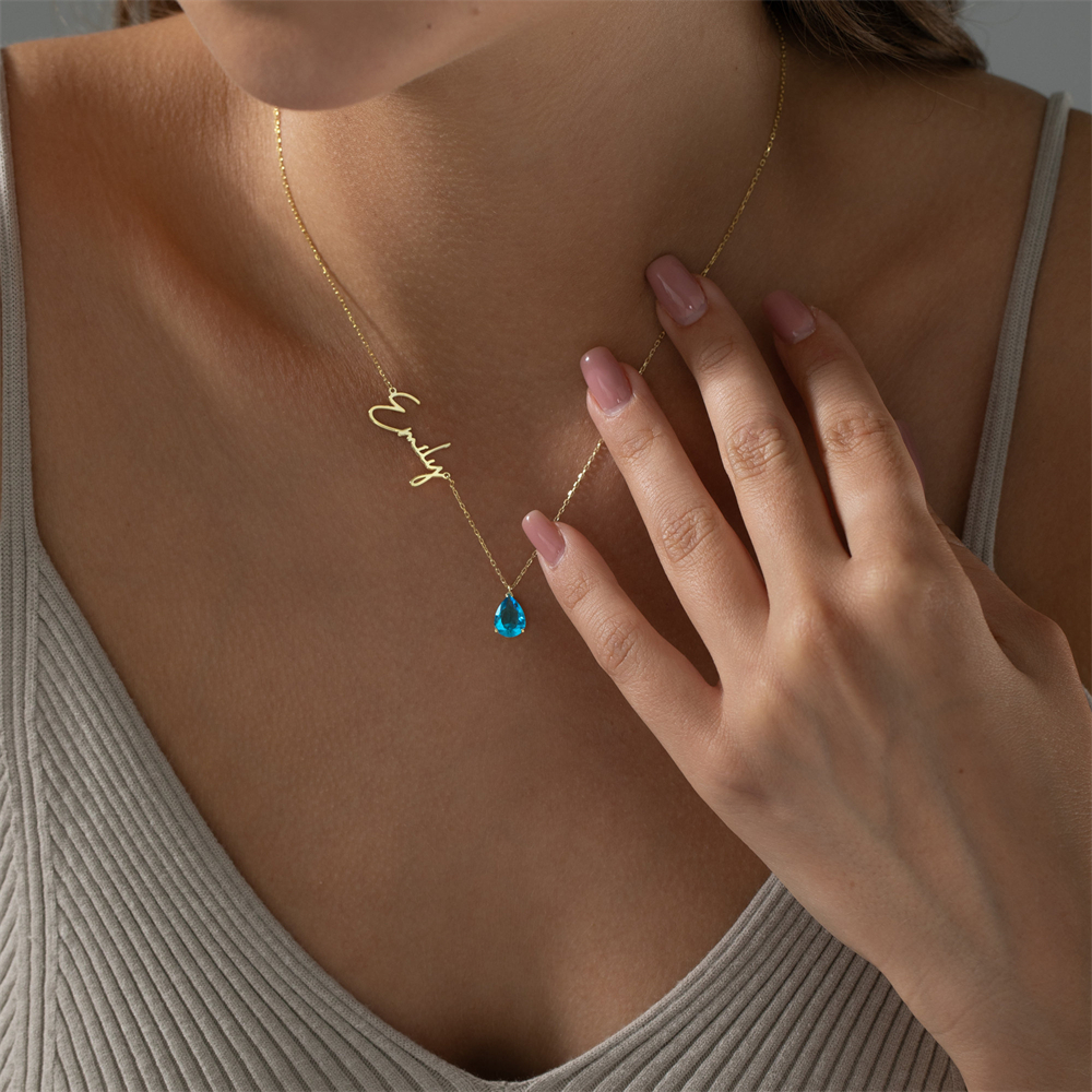 Handmade Teardrop Stone Neckla - Vintage Alarm Clock review and price