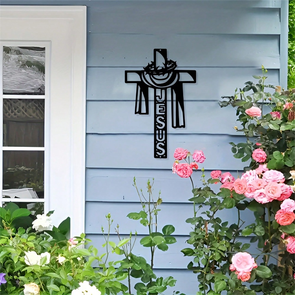 Rustic Iron Wall Art - Jesus C - Home Decor Jesus review and price