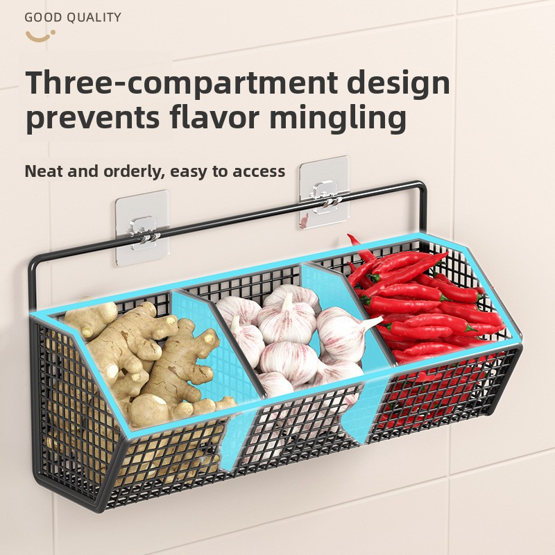 AOBT Wall-Mounted Green Onion  - Woven Wall Basket review and price