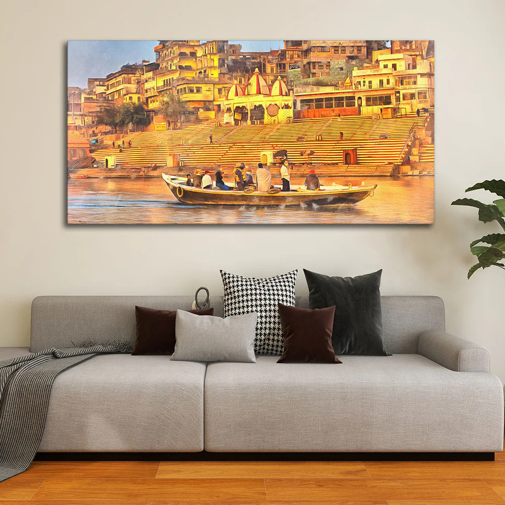 Golden Varanasi Sacred Site La - Home Decor Varanasi review and price