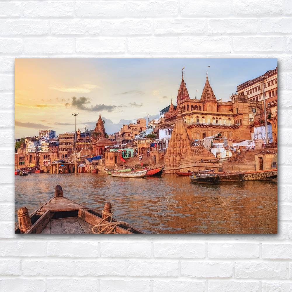 Ganga River Varanasi North Ind - Home Decor Varanasi review and price