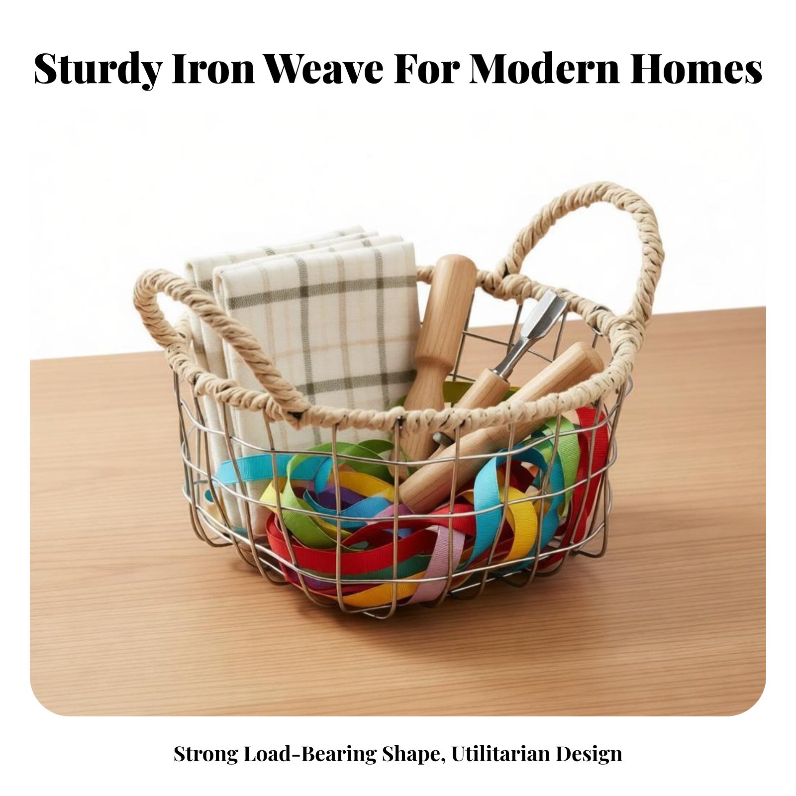 Countertop Utility Basket Wove - Woven Wall Basket review and price