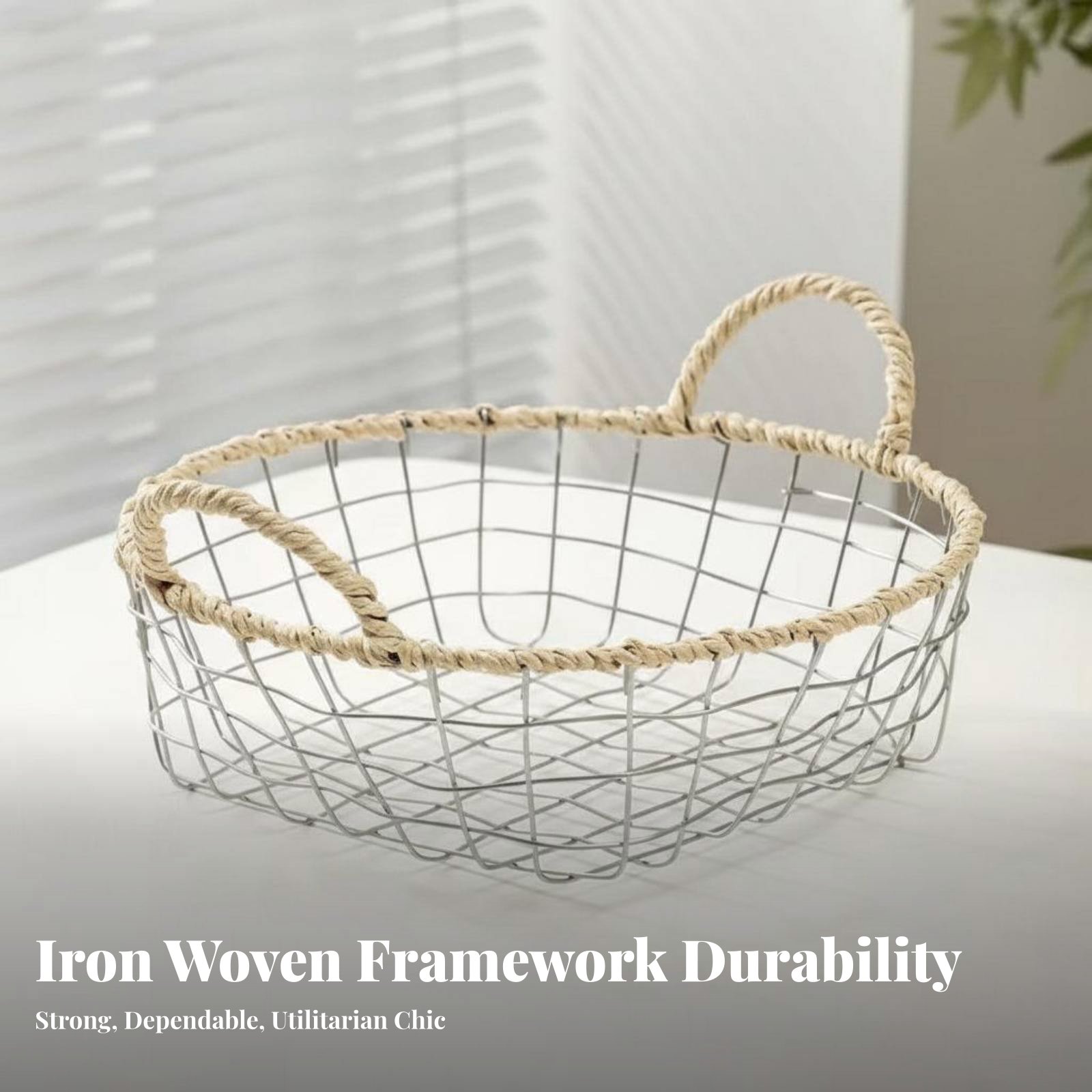 Countertop Utility Basket Wove - Woven Wall Basket review and price