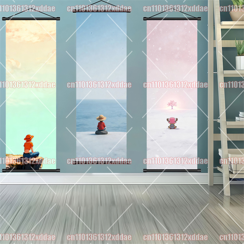 One Piece Scroll Painting HD P - Canvas Painting review and price