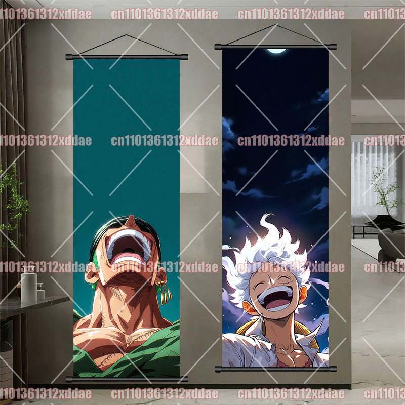 One Piece Scroll Painting HD P - Canvas Painting review and price