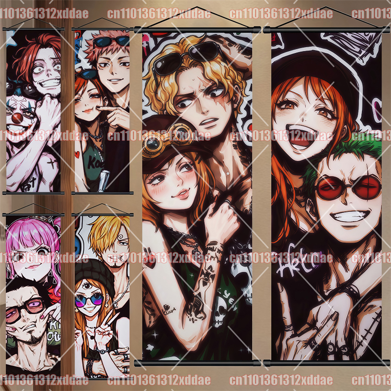One Piece Scroll Painting Anim - Canvas Painting review and price