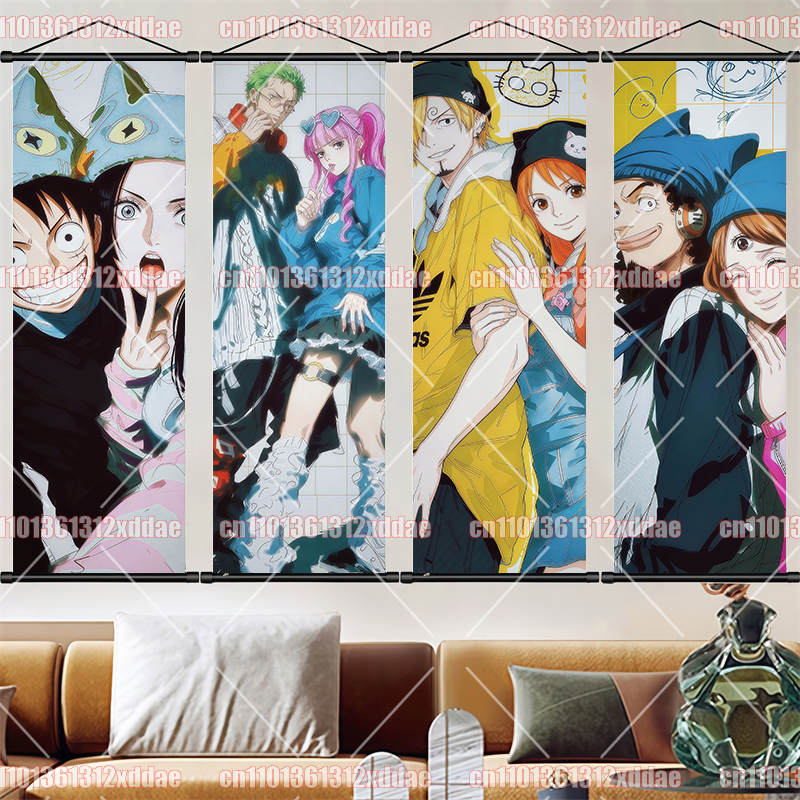 One Piece Scroll Painting Anim - Canvas Painting review and price