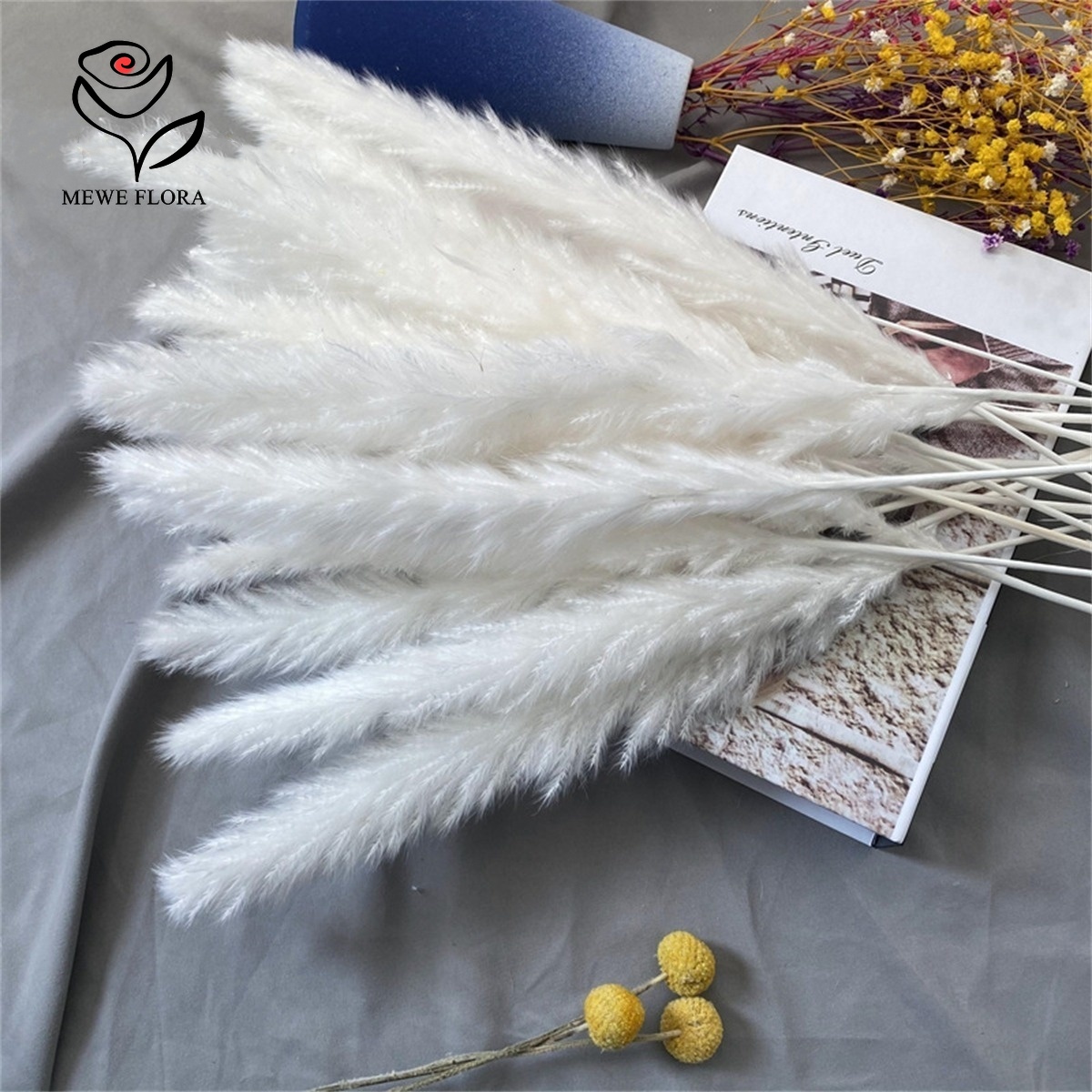18 Stems Natural Dried Flowers - Dried Flower Bouquet review and price