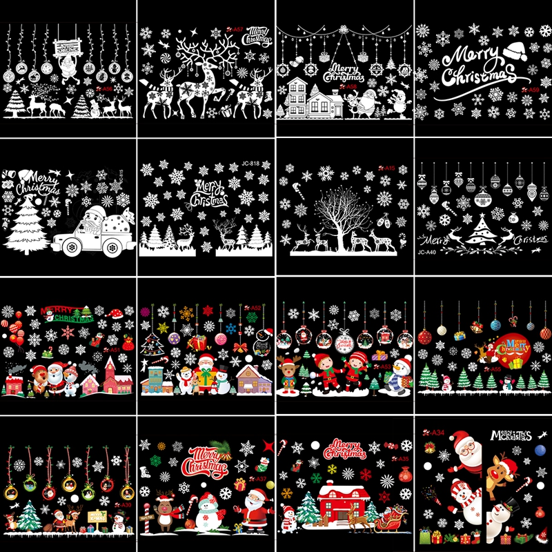 2025 Merry Christmas Wall Stic - Home Decor Window Blinds review and price