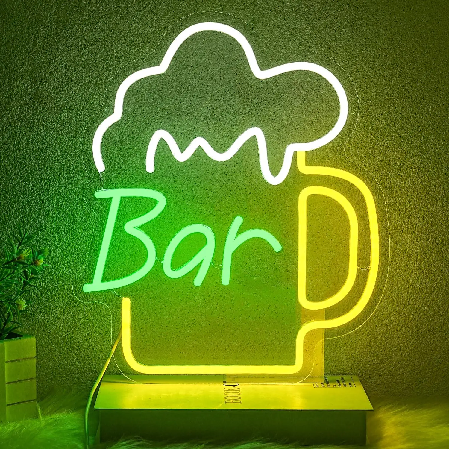 Beer Bar Neon Sign USB Dimmabl - Home Decor Shop review and price