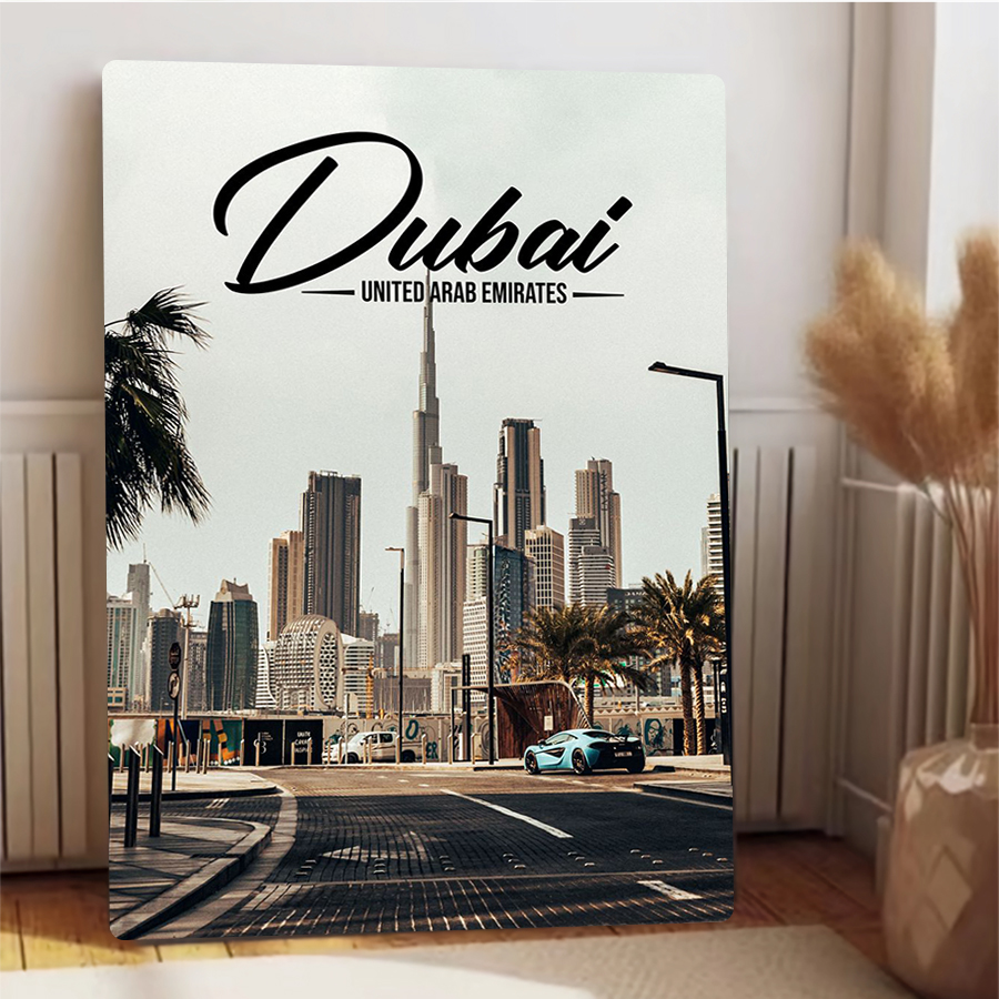 Dubai Skyline Metal Wall Art U - Home Decor Uae review and price
