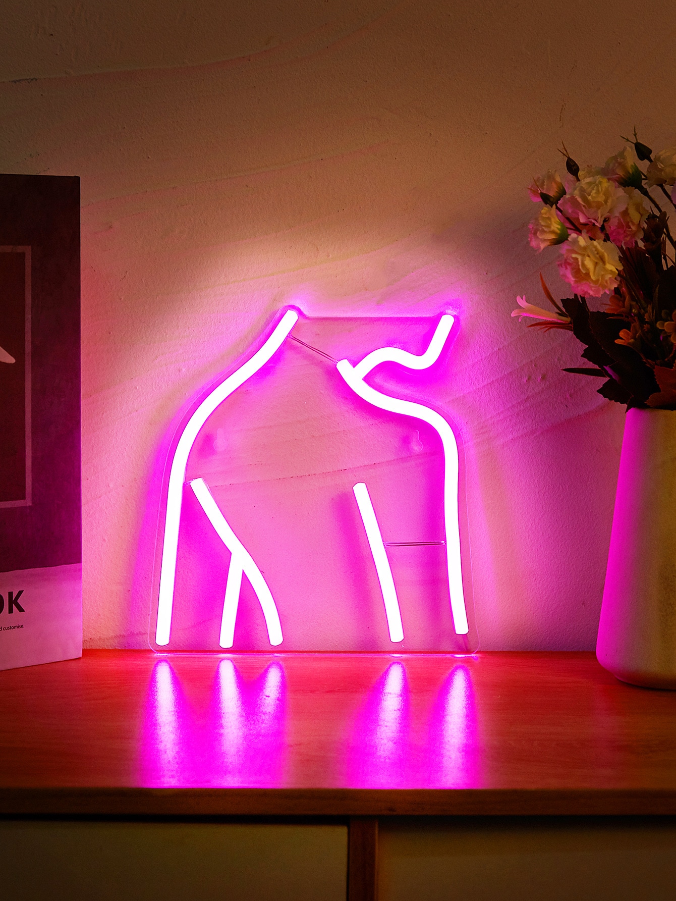 1 Pack Pink Lady Silhouette LE - Home Decor Lamp review and price