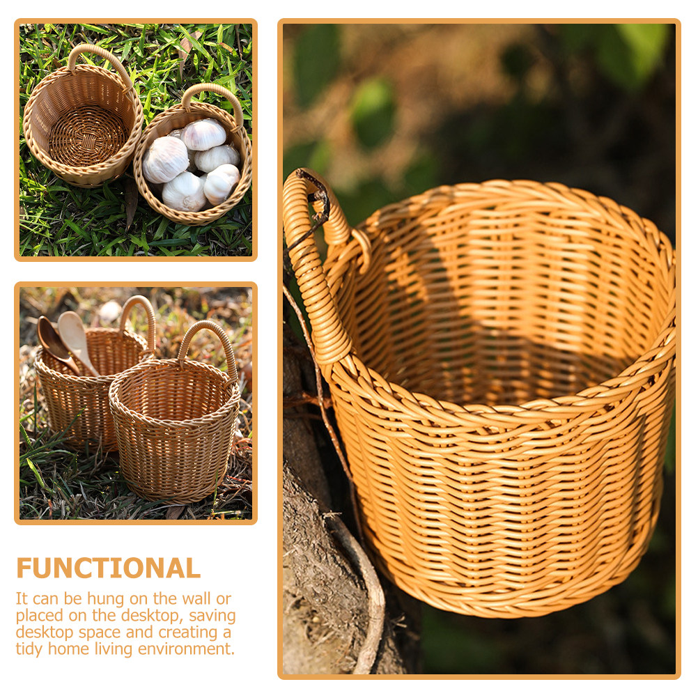 Imitation Woven Storage Basket - Woven Wall Basket review and price