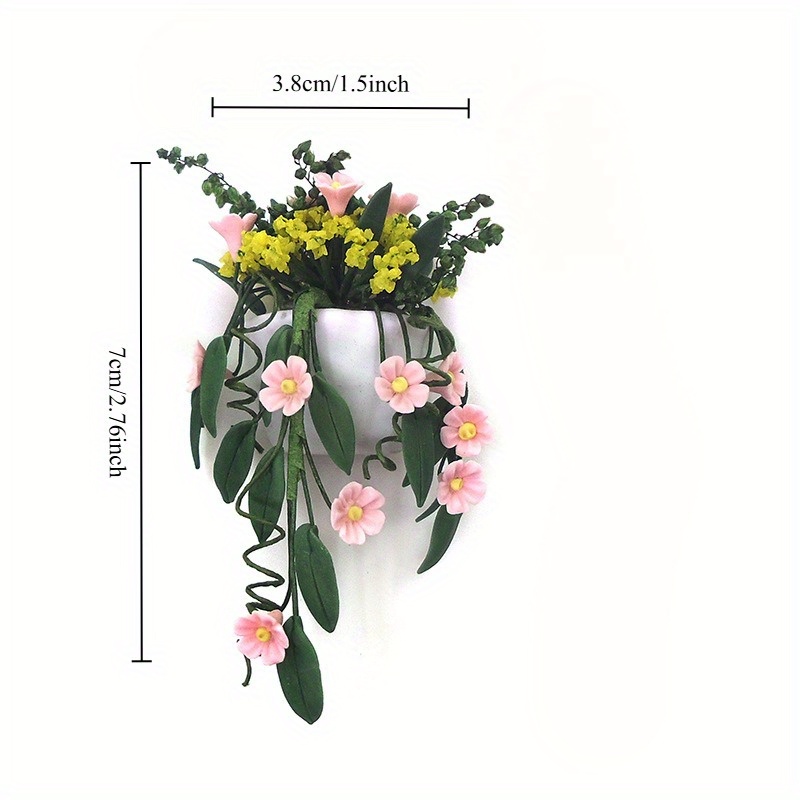 Mini Clay Flower White Wall Ha - Woven Wall Basket review and price