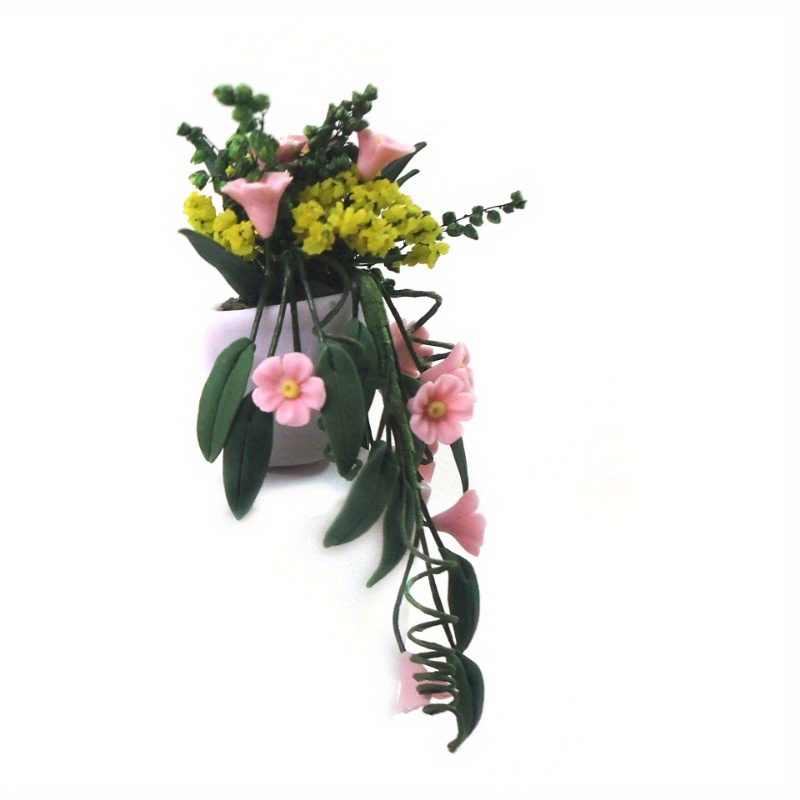 Mini Clay Flower White Wall Ha - Woven Wall Basket review and price