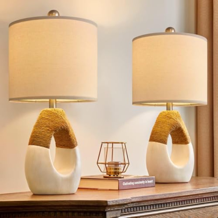 19'' Small Boho Table Lamps fo - Home Decor Lamp review and price