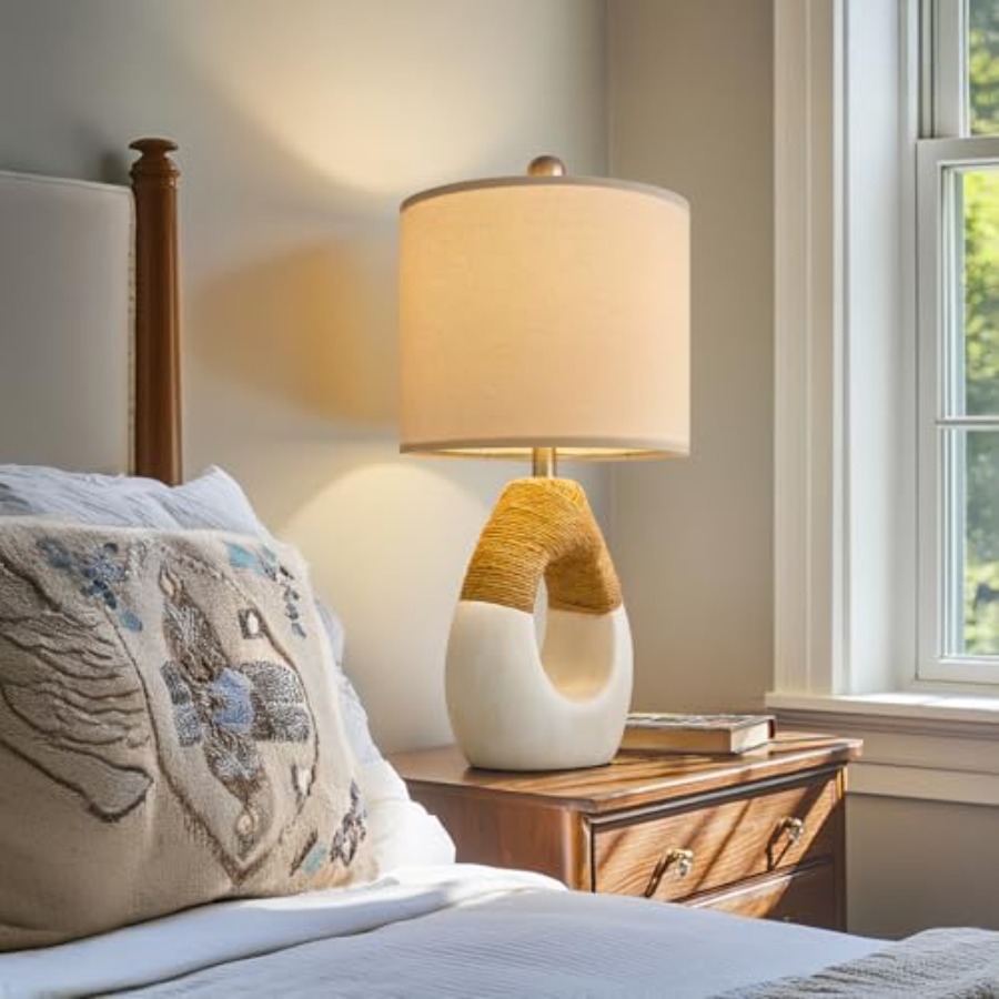 19'' Small Boho Table Lamps fo - Home Decor Lamp review and price