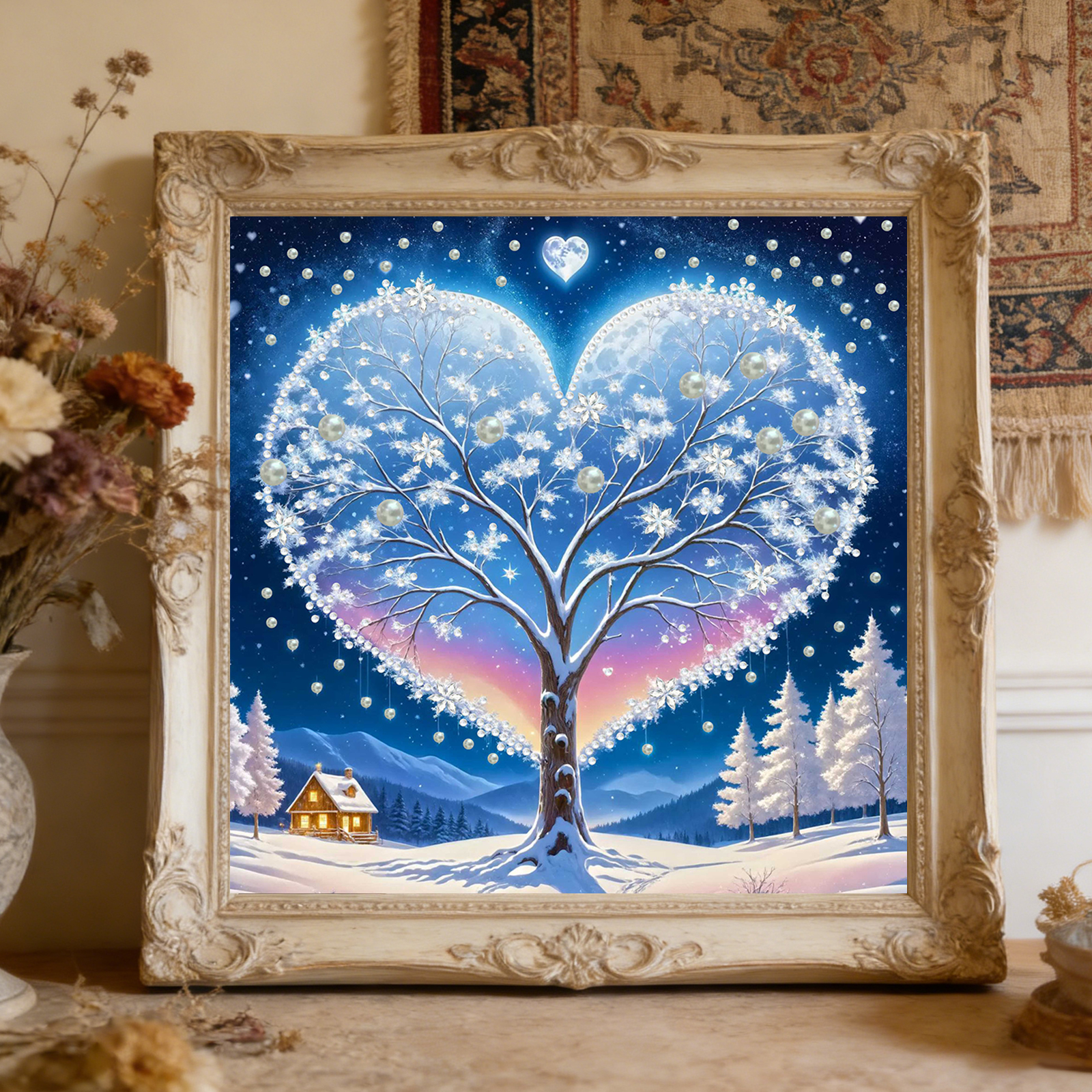 Winter Tree Special Shaped 5D  - Home Decor Diy Ideas review and price