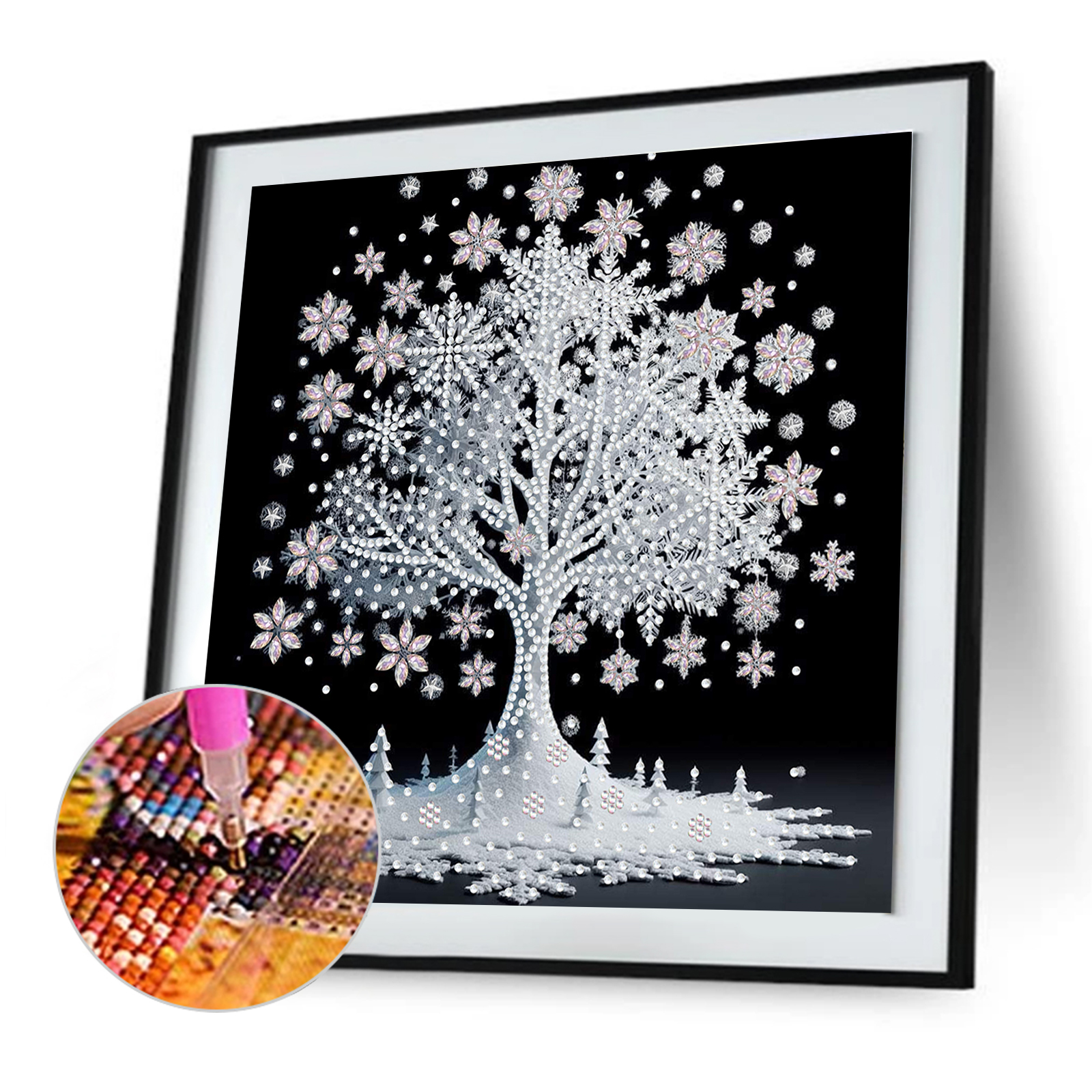 Winter Tree Special Shaped 5D  - Home Decor Diy Ideas review and price