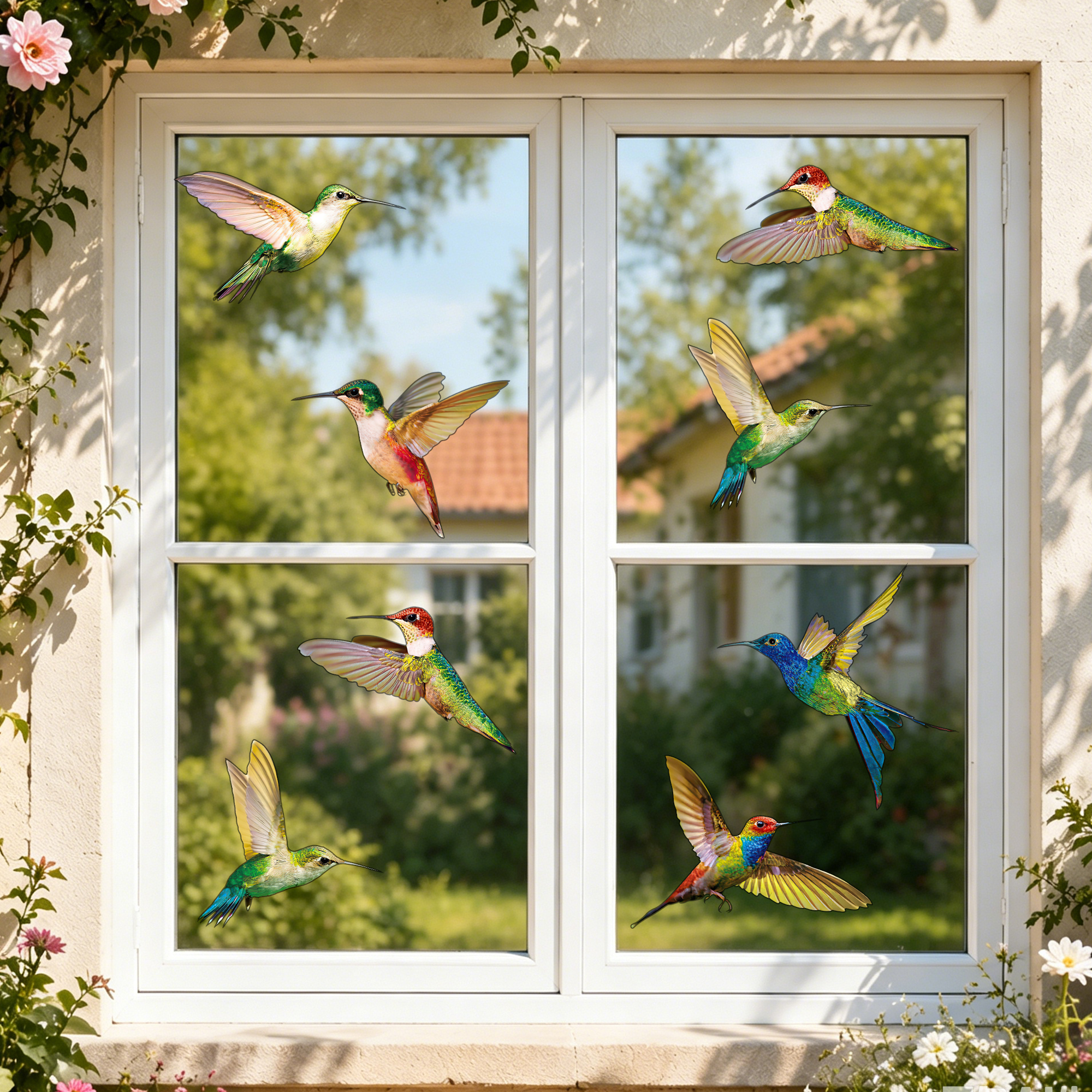Bird Window Stickers for Home  - Home Decor Window Blinds review and price