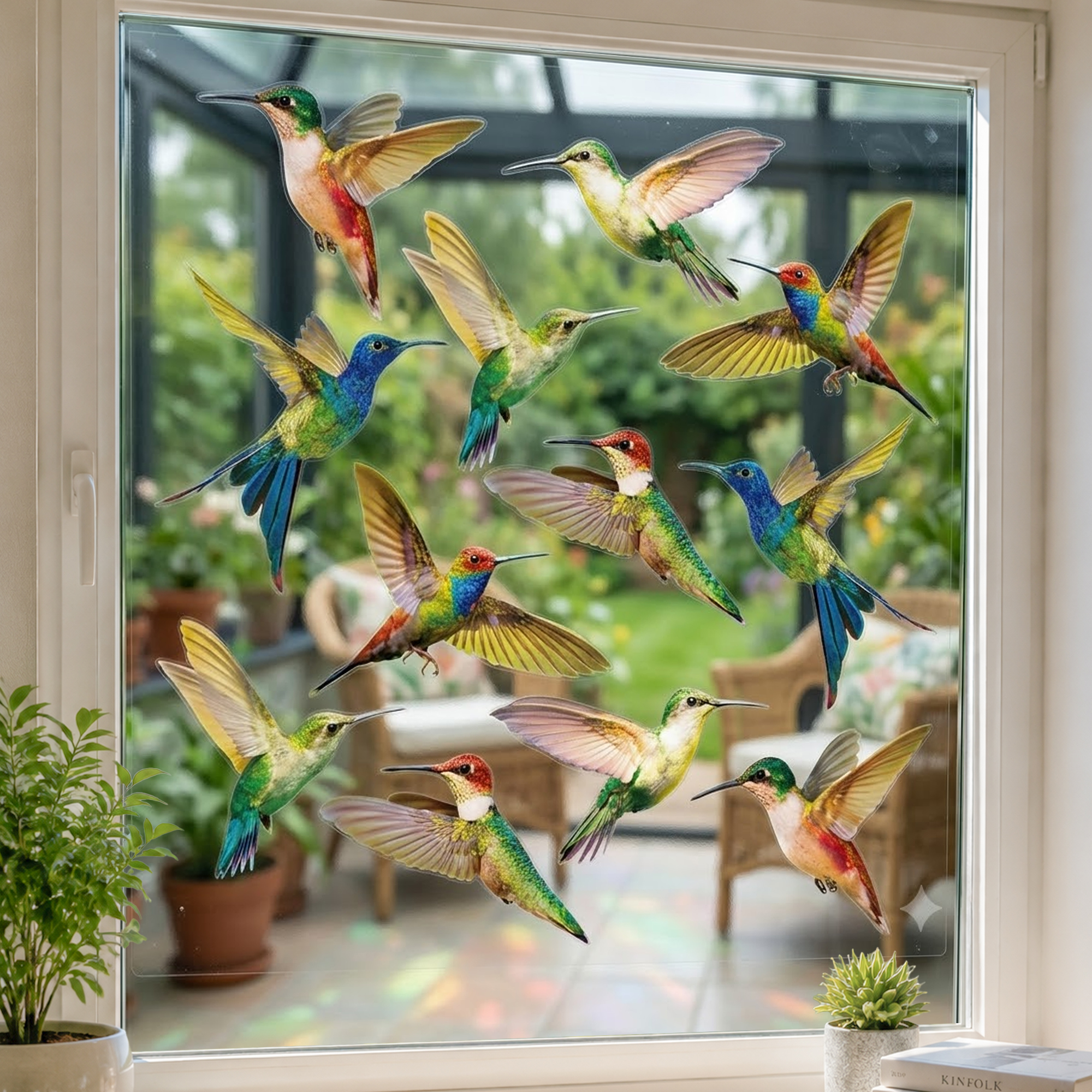 Bird Window Stickers for Home  - Home Decor Window Blinds review and price