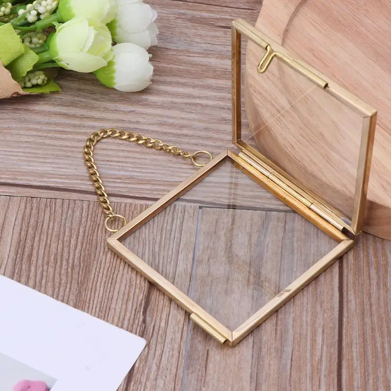 Simple metal photo frame, high - Dried Flower Bouquet review and price