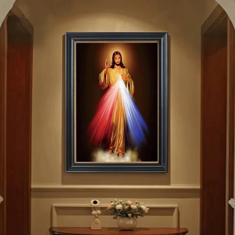 1pc frameless Canvas Painting  - Home Decor Jesus review and price