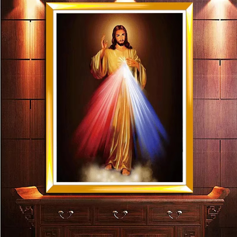 1pc frameless Canvas Painting  - Home Decor Jesus review and price