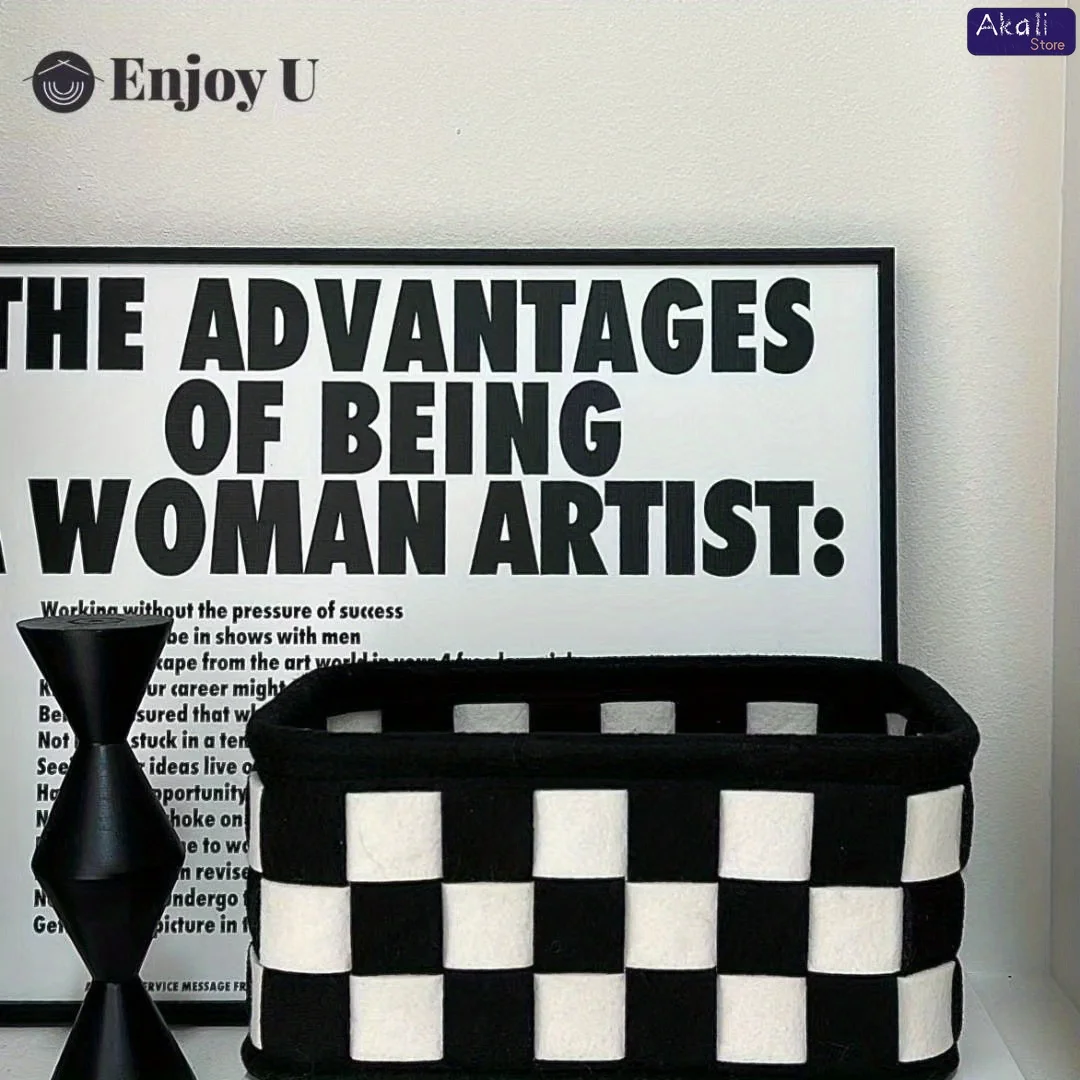 2026Black and White Checkered  - Home Decor White review and price