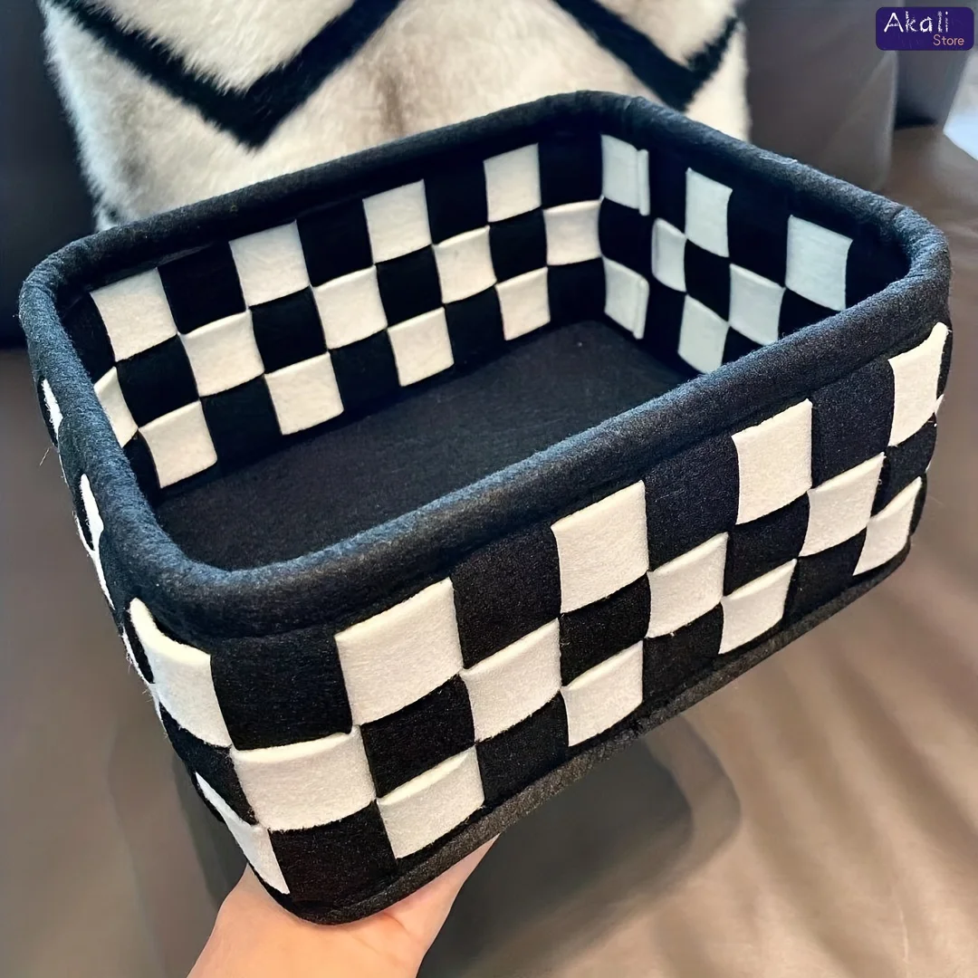 2026Black and White Checkered  - Home Decor White review and price