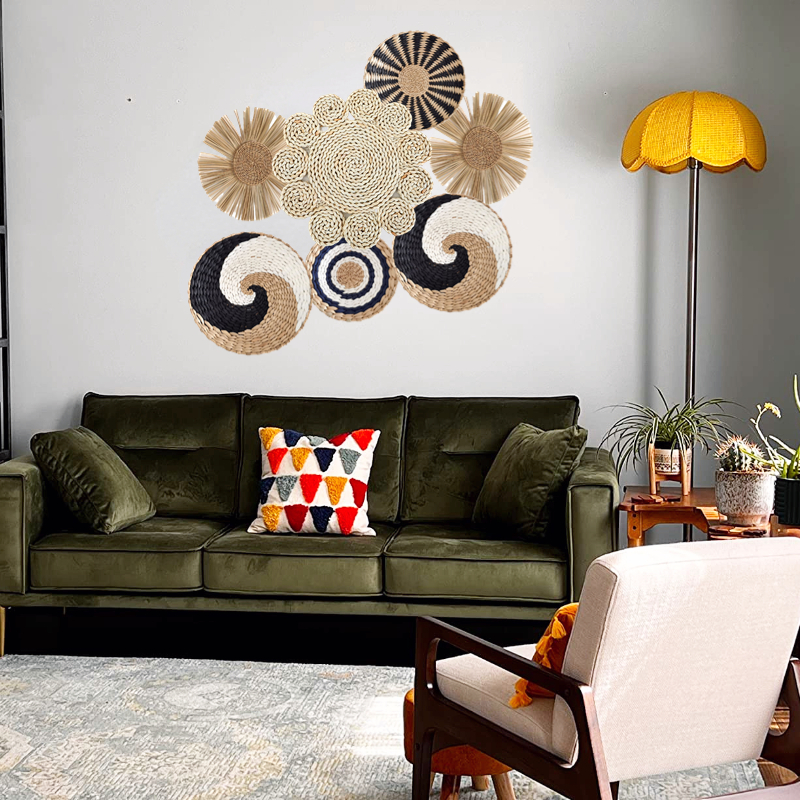 Straw Woven Wall Decoration Bo - Woven Wall Basket review and price