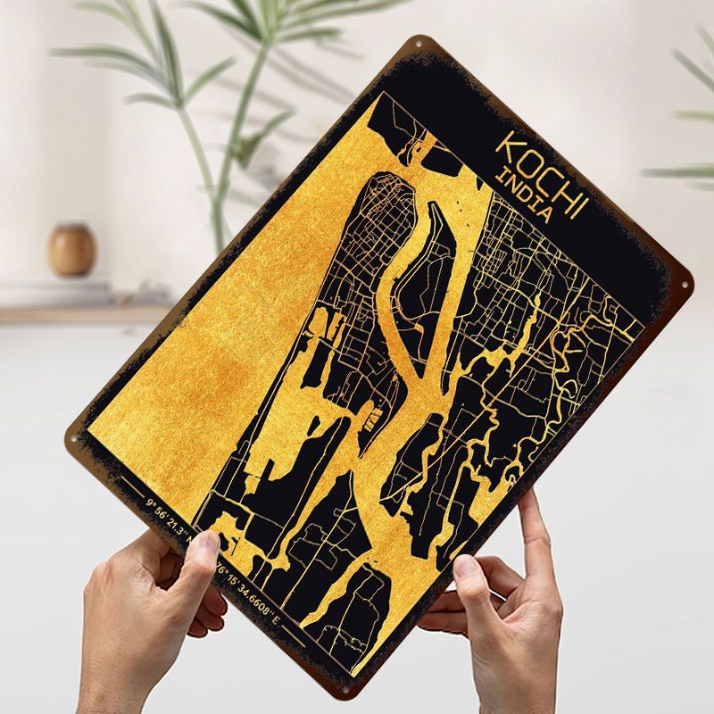 Kochi Kerala India Printed Pos - Home Decor Kerala review and price