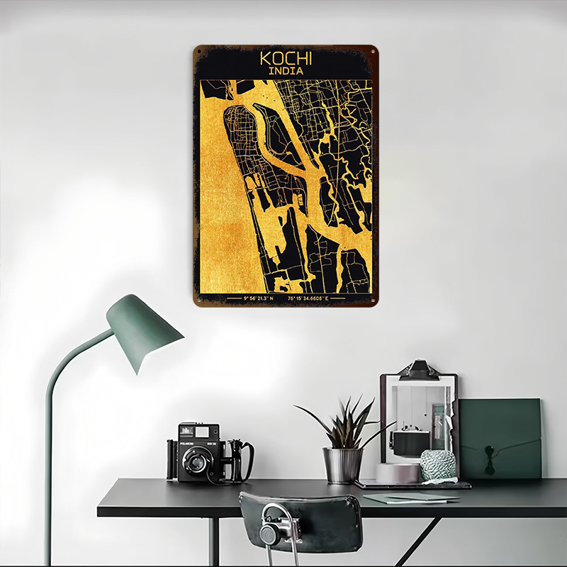 Kochi Kerala India Printed Pos - Home Decor Kerala review and price