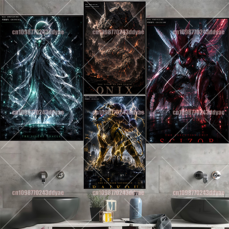 Anime Pokemon Canvas Painting  - Canvas Painting review and price