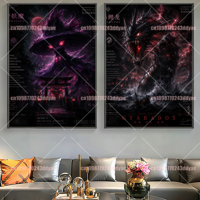 Anime Pokemon Canvas Painting  - Canvas Painting review and price